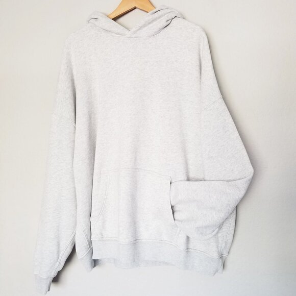 Abercrombie & Fitch SOFT A&F Essential Popover Hoodie XXL Light Heather Gray $70 - Picture 16 of 16